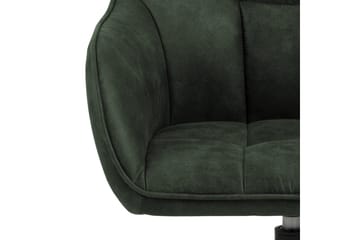 Harford Karmstol Spindelben - Grön/Matt Svart - Möbler - Fåtölj & stolar - Matstol & köksstol