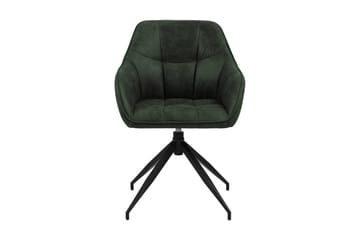 Harford Karmstol Spindelben - Grön/Matt Svart - Möbler - Fåtölj & stolar - Matstol & köksstol