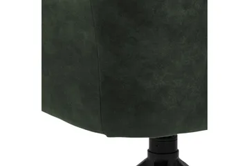 Harford Karmstol Spindelben - Grön/Matt Svart - Möbler - Fåtölj & stolar - Matstol & köksstol