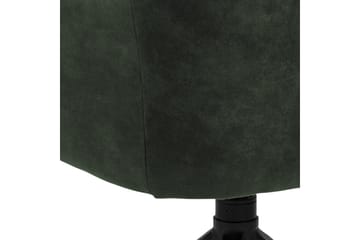 Harford Karmstol Spindelben - Grön/Matt Svart - Möbler - Fåtölj & stolar - Matstol & köksstol