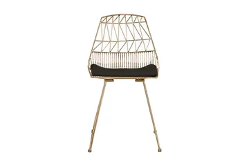 Harlan Stol Set Om 2 St - Guld - Möbler - Fåtölj & stolar - Matstol & köksstol