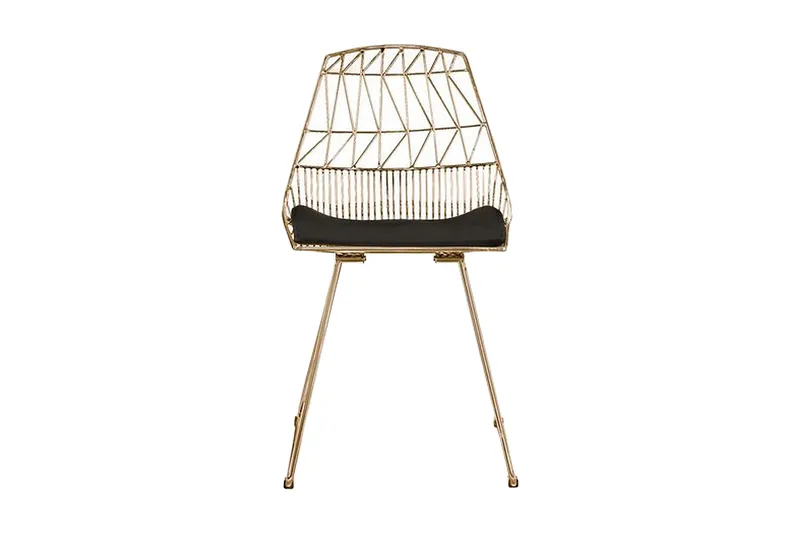 Harlan Stol Set Om 2 St - Guld - Möbler - Fåtölj & stolar - Matstol & köksstol