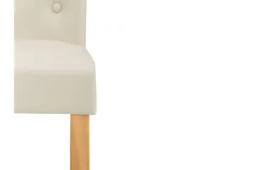 Hastevik Matstol - Cremevit/Ljus Natur - Möbler - Fåtölj & stolar - Matstol & köksstol