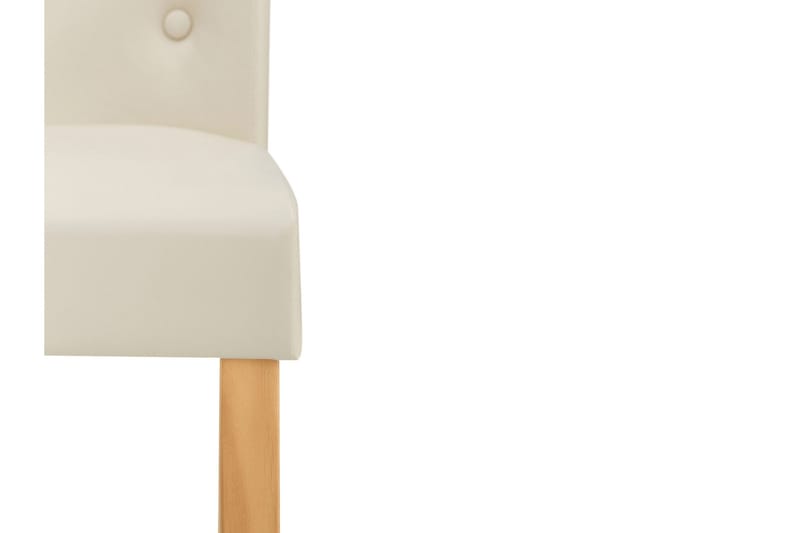Hastevik Matstol - Cremevit/Ljus Natur - Möbler - Fåtölj & stolar - Matstol & köksstol
