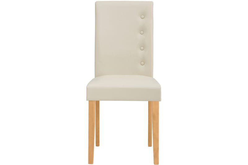 Hastevik Matstol - Cremevit/Ljus Natur - Möbler - Fåtölj & stolar - Matstol & köksstol