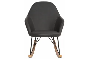 Hetton Gungstol Konstläder - Grå - Möbler - Barnmöbler - Barnstol - Gungstol barn