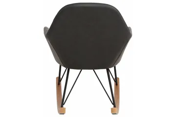 Hetton Gungstol Konstläder - Grå - Möbler - Barnmöbler - Barnstol - Gungstol barn