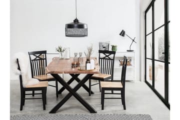 Houston Stol Set Om 2 St - Trä/Natur - Möbler - Fåtölj & stolar - Matstol & köksstol