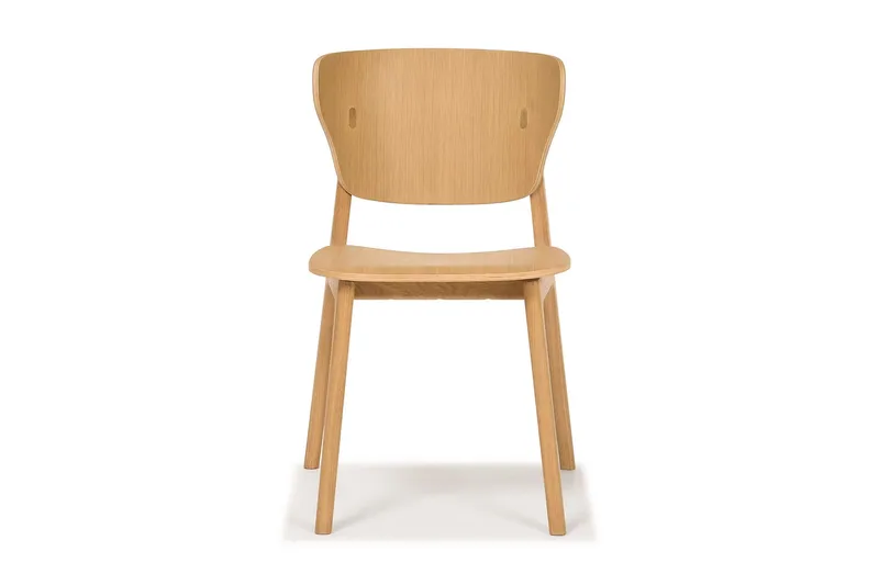 Jerup Matstol Massiv Ek - Brun - Möbler - Fåtölj & stolar - Matstol & köksstol