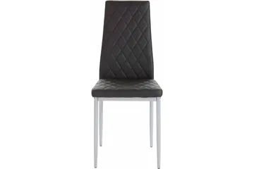 Juana Matstol 2-pack - PU/Svart/Metall - Möbler - Fåtölj & stolar - Matstol & köksstol