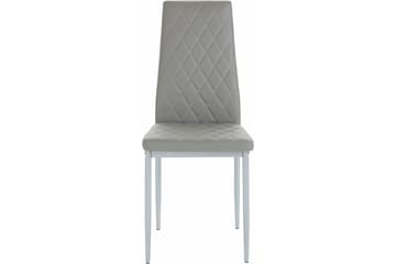 Köksstol Barak 2-pack - PU|Grå|Metall - Möbler - Fåtölj & stolar - Matstol & köksstol
