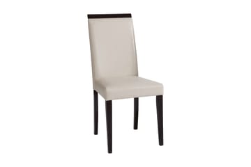 Köksstol Glover Konstläder 2-pack - Beige|Mörkt Trä - Möbler - Fåtölj & stolar - Matstol & köksstol