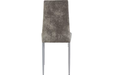 Köksstol Karia Microfiber 4-pack - Ljusgrå - Möbler - Fåtölj & stolar - Matstol & köksstol
