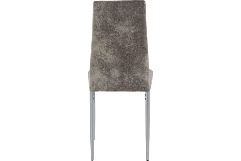 Köksstol Karia Microfiber 4-pack - Ljusgrå - Möbler - Fåtölj & stolar - Matstol & köksstol