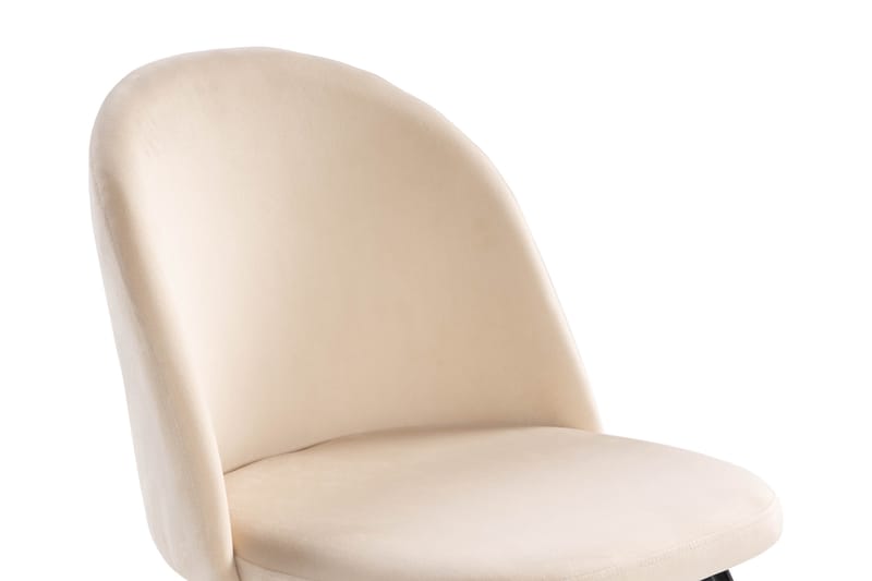 Köksstol Luisa Sammet - Beige - Möbler - Fåtölj & stolar - Matstol & köksstol