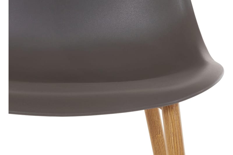 Köksstol Miana Plast 2-pack - Grå - Möbler - Fåtölj & stolar - Matstol & köksstol