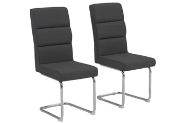 Kaduali Matstol - Antracit - Möbler - Fåtölj & stolar - Matstol & köksstol