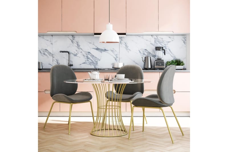 Kaiti Matstol - Grå - Möbler - Fåtölj & stolar - Matstol & köksstol