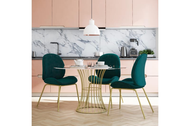 Kaiti Matstol - Grön - Möbler - Fåtölj & stolar - Matstol & köksstol