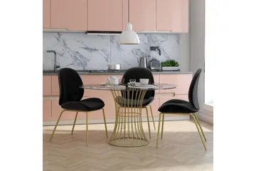 Kaiti Matstol - Svart - Möbler - Fåtölj & stolar - Matstol & köksstol