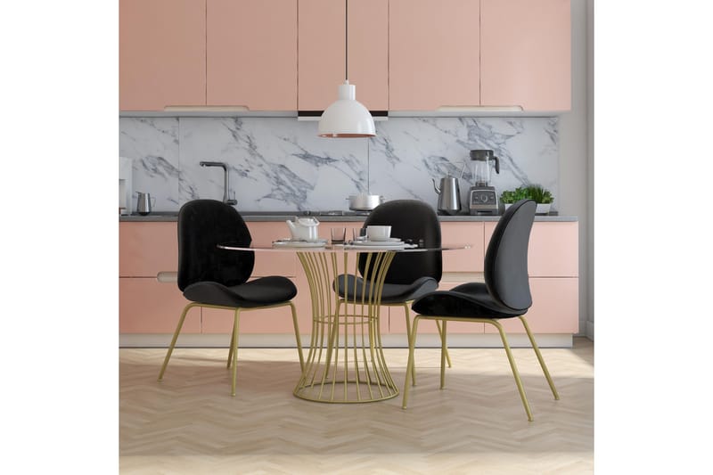 Kaiti Matstol - Svart - Möbler - Fåtölj & stolar - Matstol & köksstol