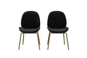 Kaiti Matstol - Svart - Möbler - Fåtölj & stolar - Matstol & köksstol