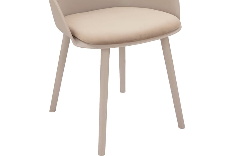 Karmstol Kaella - Beige - Möbler - Fåtölj & stolar - Matstol & köksstol