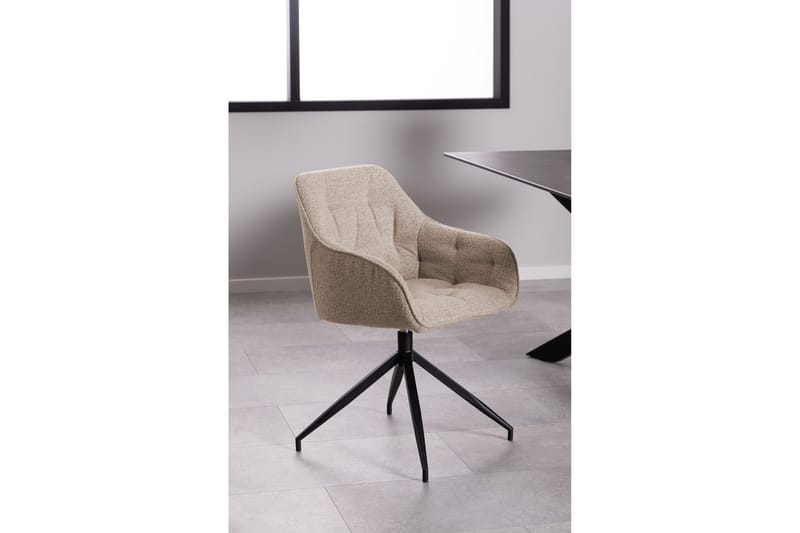 Karmstol Olze - Beige - Möbler - Fåtölj & stolar - Matstol & k�öksstol