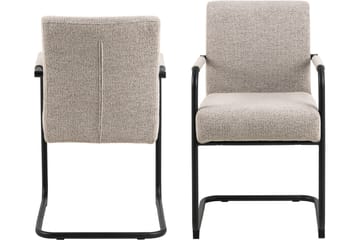 Karmstol Salini - Beige - Möbler - Fåtölj & stolar - Matstol & köksstol