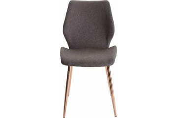 Kaspars Köksstol 2-pack - Antracit/Metall - Möbler - Fåtölj & stolar - Matstol & köksstol