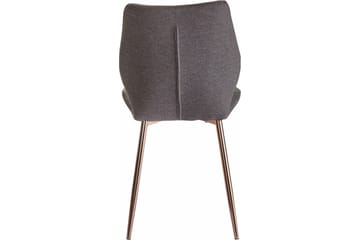 Kaspars Köksstol 2-pack - Antracit/Metall - Möbler - Fåtölj & stolar - Matstol & köksstol