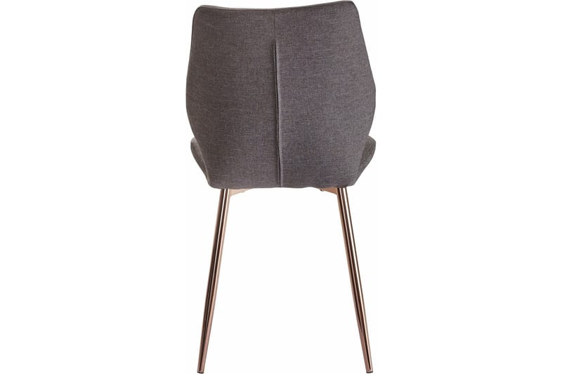 Kaspars Köksstol 2-pack - Antracit/Metall - Möbler - Fåtölj & stolar - Matstol & köksstol