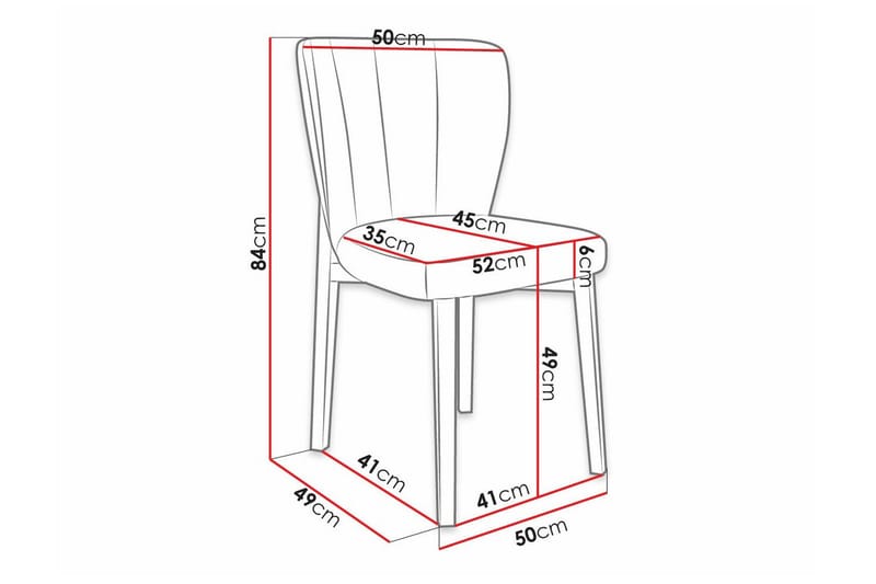 Kendale Matstol - Möbler - Fåtölj & stolar - Matstol & köksstol