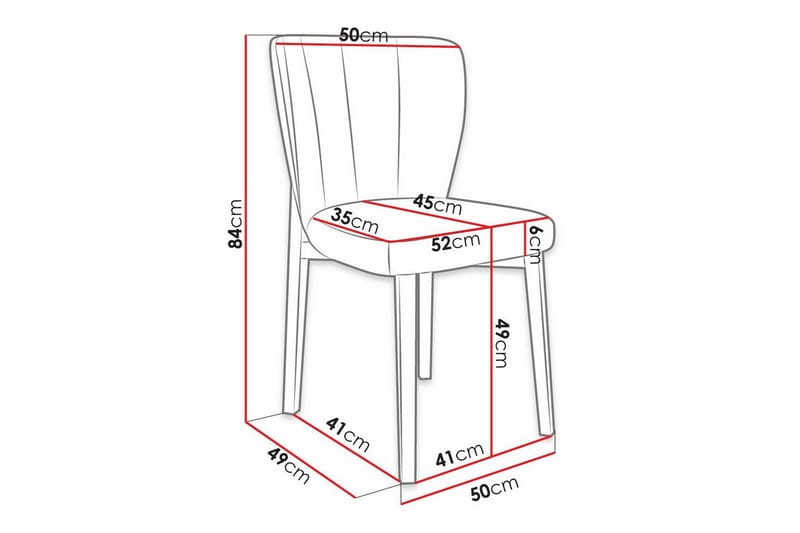 Kendale Matstol - Möbler - Fåtölj & stolar - Matstol & köksstol