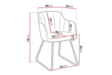 Kintore Matstol - Svart - Möbler - Fåtölj & stolar - Matstol & köksstol