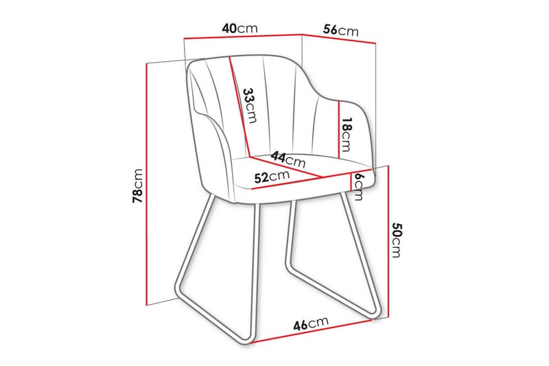 Kintore Matstol - Svart - Möbler - Fåtölj & stolar - Matstol & köksstol