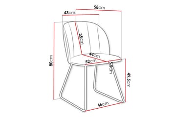 Kintore Matstol - Svart - Möbler - Fåtölj & stolar - Matstol & köksstol