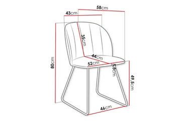 Kintore Matstol - Svart - Möbler - Fåtölj & stolar - Matstol & köksstol
