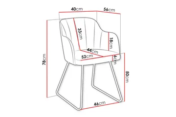 Kintore Matstol - Svart - Möbler - Fåtölj & stolar - Matstol & köksstol