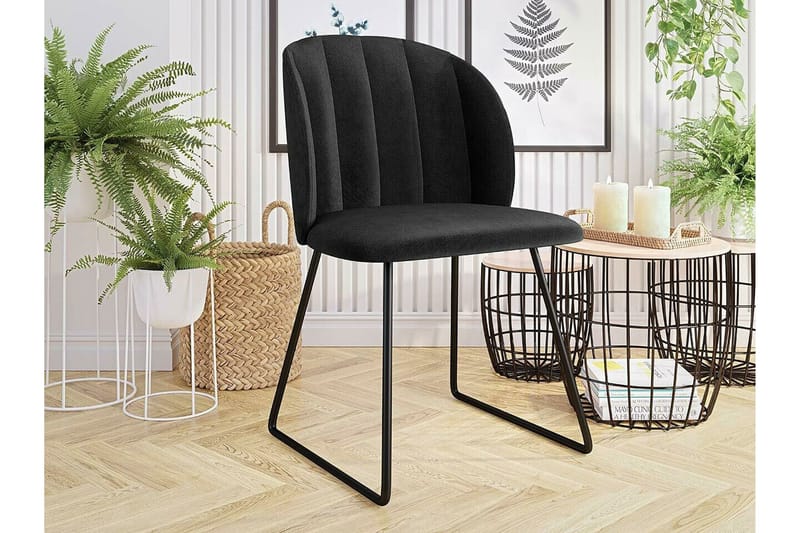 Kintore Matstol - Svart - Möbler - Fåtölj & stolar - Matstol & köksstol