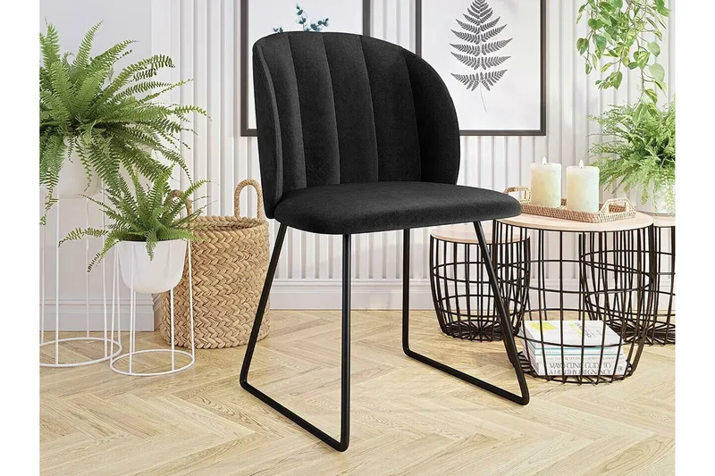 Kintore Matstol - Svart - Möbler - Fåtölj & stolar - Matstol & köksstol