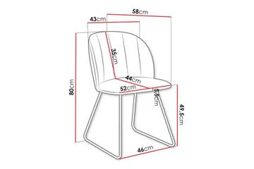 Kintore Matstol - Svart - Möbler - Fåtölj & stolar - Matstol & köksstol