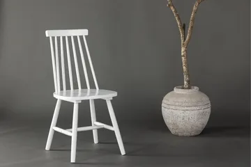 Lönneberga Matstol - Vit - Möbler - Fåtölj & stolar - Matstol & köksstol