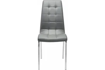 Laima Matstol Konstläder 2-pack - Grå - Möbler - Fåtölj & stolar - Matstol & köksstol