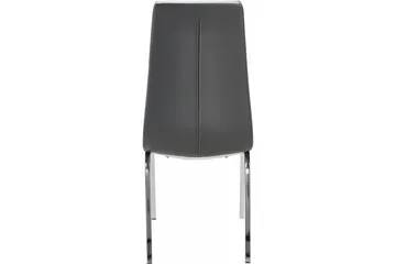 Laima Matstol Konstläder 2-pack - Grå - Möbler - Fåtölj & stolar - Matstol & köksstol