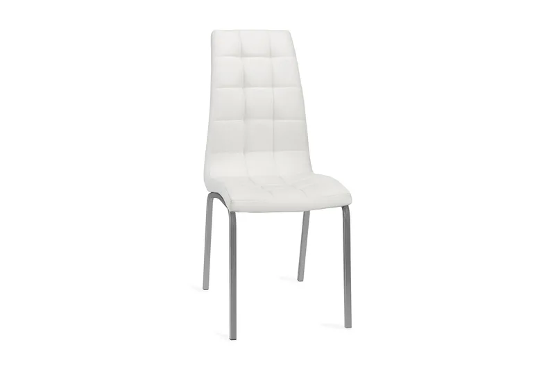 Laima Matstol Konstläder 2-pack, Vit