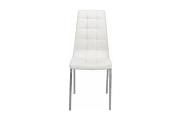 Laima Matstol Konstläder 2-pack - Vit - Möbler - Fåtölj & stolar - Matstol & köksstol