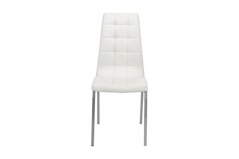 Laima Matstol Konstläder 2-pack - Vit - Möbler - Fåtölj & stolar - Matstol & köksstol