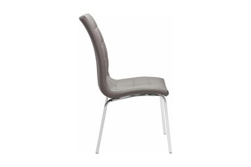 Laima Matstol Konstläder 2-pack - Brun - Möbler - Fåtölj & stolar - Matstol & köksstol