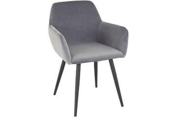 Laini Karmstol - Grå - Möbler - Fåtölj & stolar - Matstol & köksstol